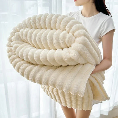 Sansoti Flanellen Dekbedovertrek 240x220 cm | Zacht Fleece & Dubbelzijdig | Luxe Hotelcomfort