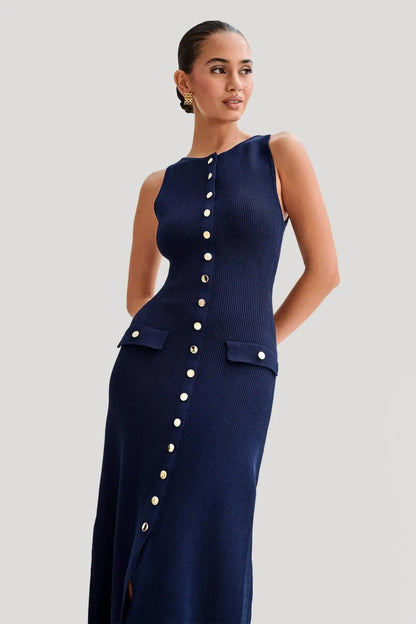 Dames Maxi-jurk Lange Pasvorm - StudioMarella