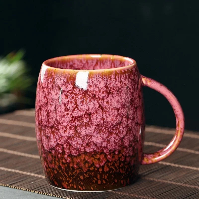 Keramische Koffiemok met Artisanale Afwerking – Tijdloze Elegantie voor Dagelijks Gebruik