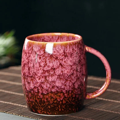 Keramische Koffiemok met Artisanale Afwerking – Tijdloze Elegantie voor Dagelijks Gebruik