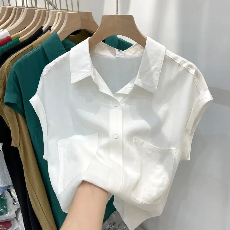 Vrouwen Zomerblouse Licht en Elegant - StudioMarella