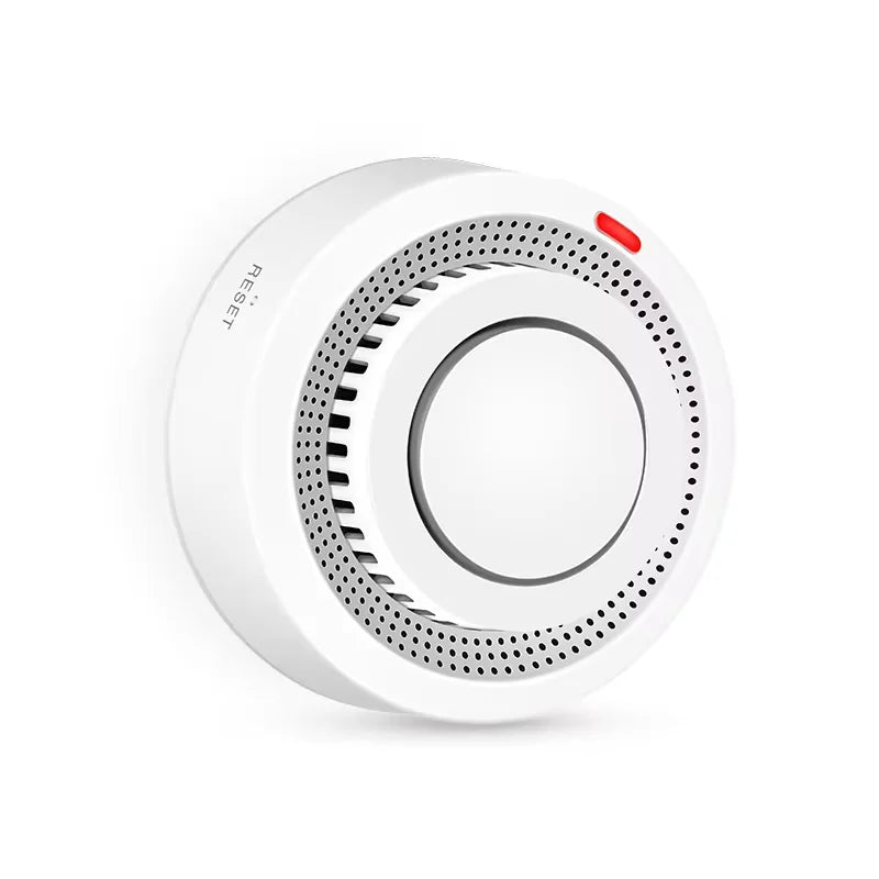Slimme WiFi Rook- en Hittemelder met Bluetooth Koppeling en 85dB Alarm voor Binnen