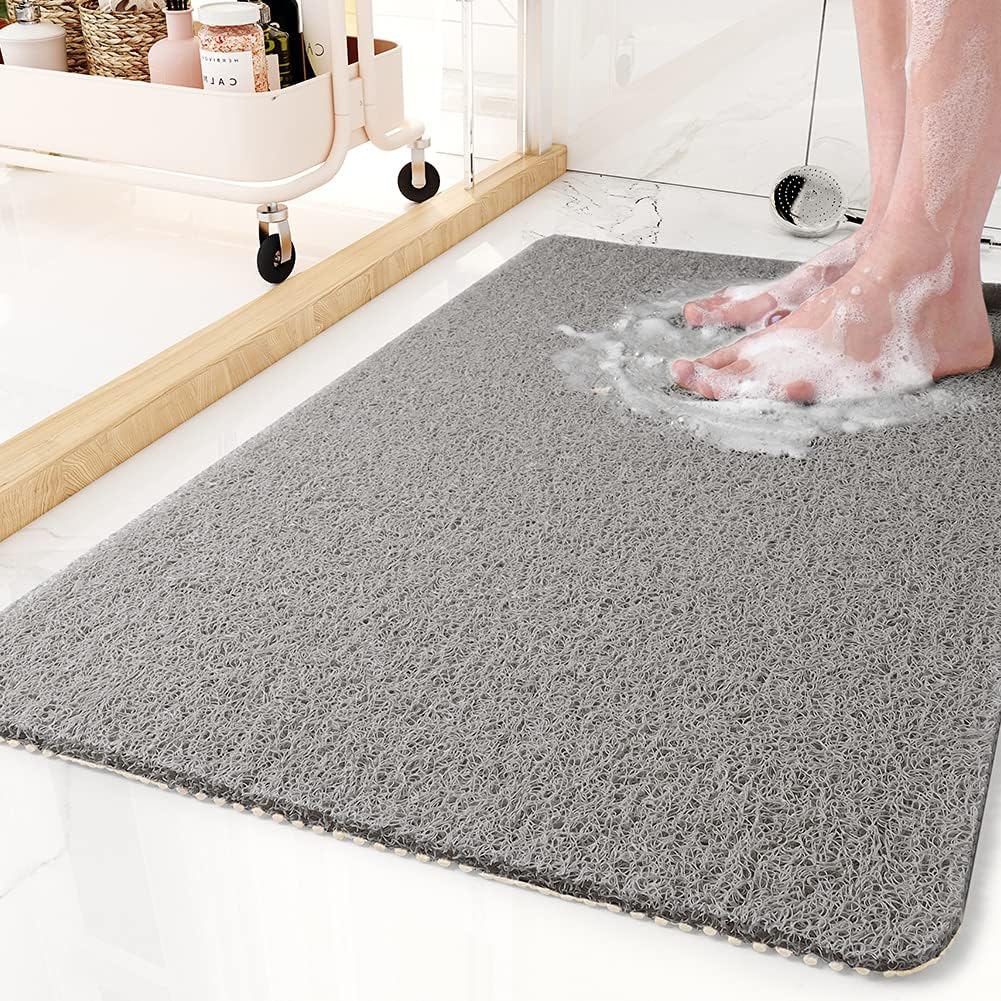 Zachte Antislip Badmat met Antibacteriële Microvezel | Sneldrogend | Veiligheid voor Douche en Bad | 40x60cm 45x75cm
