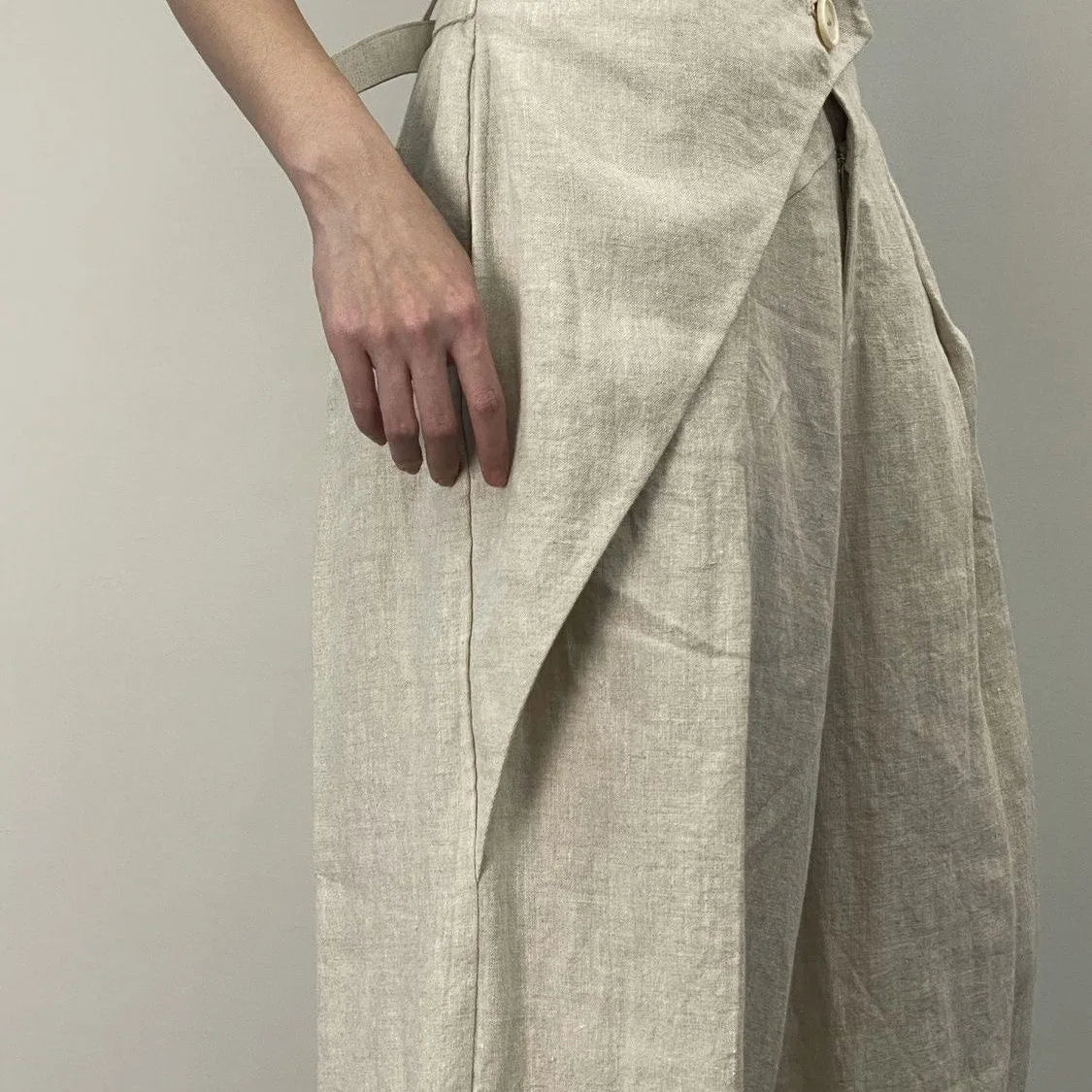 Wijde Broek Asymmetrisch Model voor Vrouw