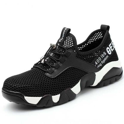 Heren Werkschoenen S3 Stalen Neus Ademend Anti-Slip