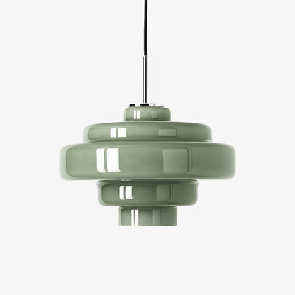 Gekleurde Glazen Hanglamp met Verstelbare Ophanging – Moderne Lichtpunt voor Eetkamer Keuken Woonkamer