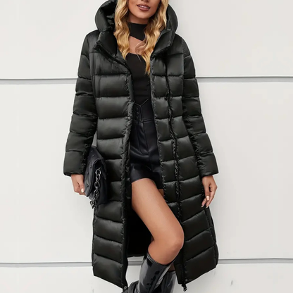 Lange Winterjas Warm en Elegant voor Dames