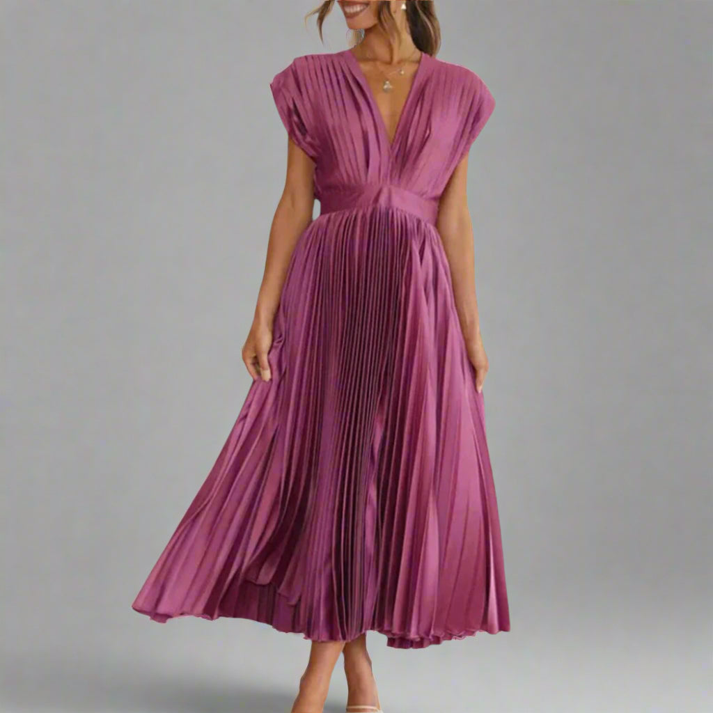 Samantha | Elegante Midi Jurk Dames voor Bruiloft 1