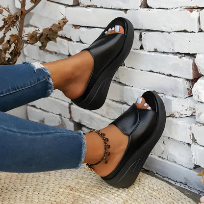 Dames Sandalen Wedge Platform Comfortabele Pasvorm