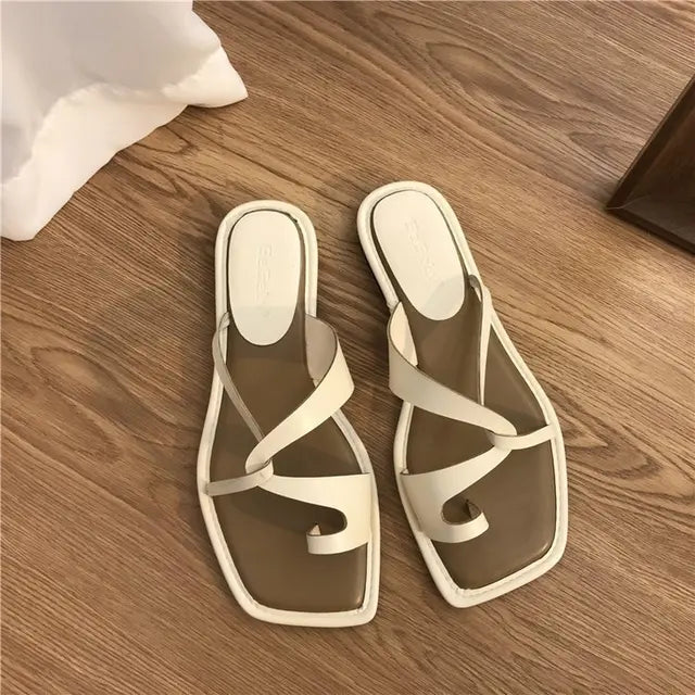 Dames Sandalen Zomerse Clip Sluiting - StudioMarella