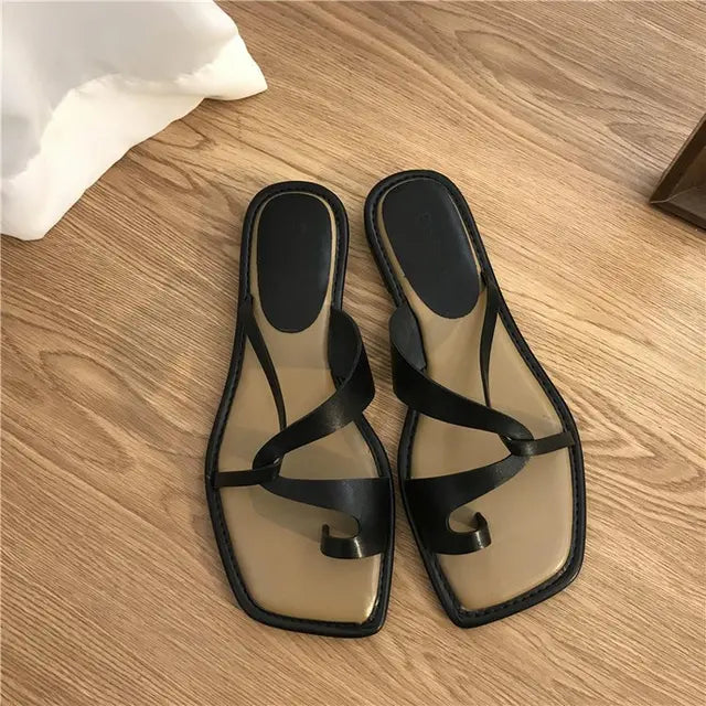 Dames Sandalen Zomerse Clip Sluiting