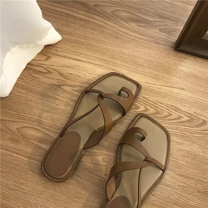 Dames Sandalen Zomerse Clip Sluiting