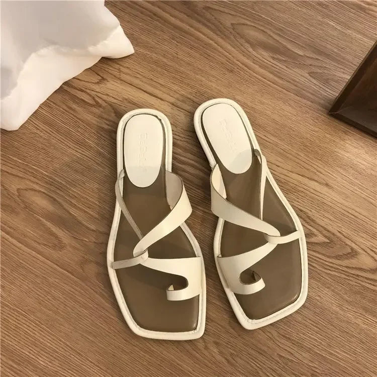 Dames Sandalen Zomerse Clip Sluiting