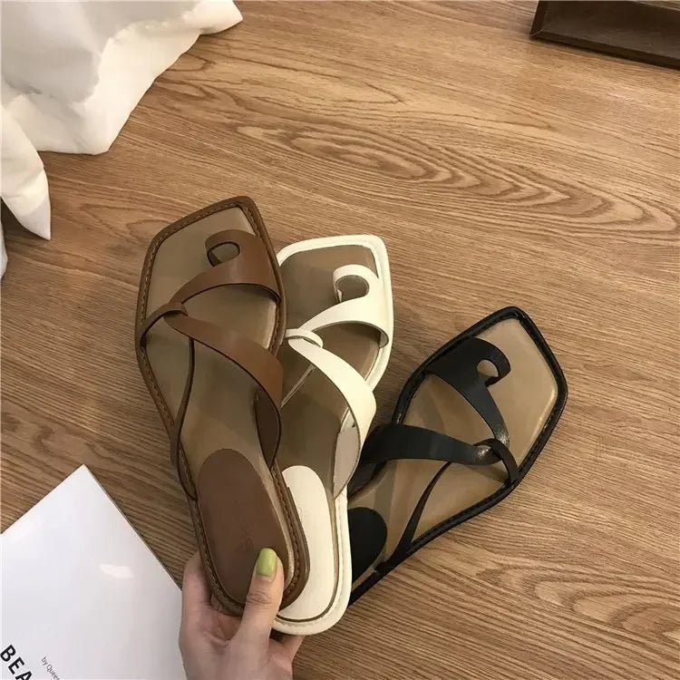 Dames Sandalen Zomerse Clip Sluiting