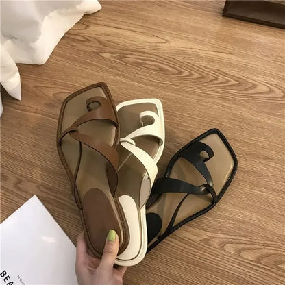 Dames Sandalen Zomerse Clip Sluiting