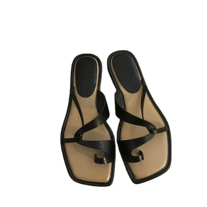 Dames Sandalen Zomerse Clip Sluiting