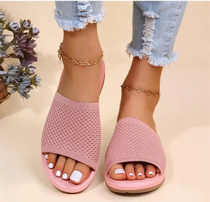 Zomer Sandalen Elastisch Comfortabele Dameschoenen