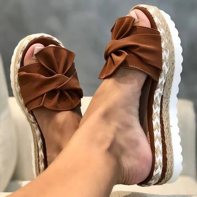 Vrouwensandalen Zomer Strikjes Sandalen Comfortabel