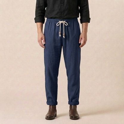 Sander | Elegante en comfortabele linnen broek 6
