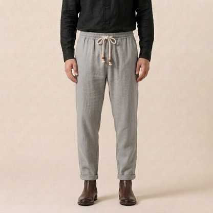 Sander | Elegante en comfortabele linnen broek 7