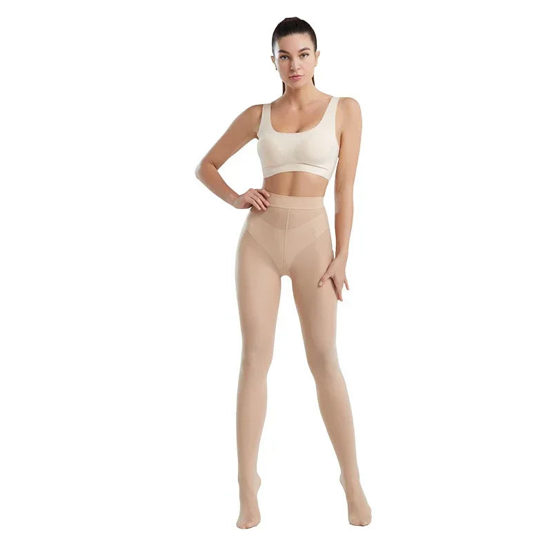 Hoge Collant voor Vrouw Elegante Look