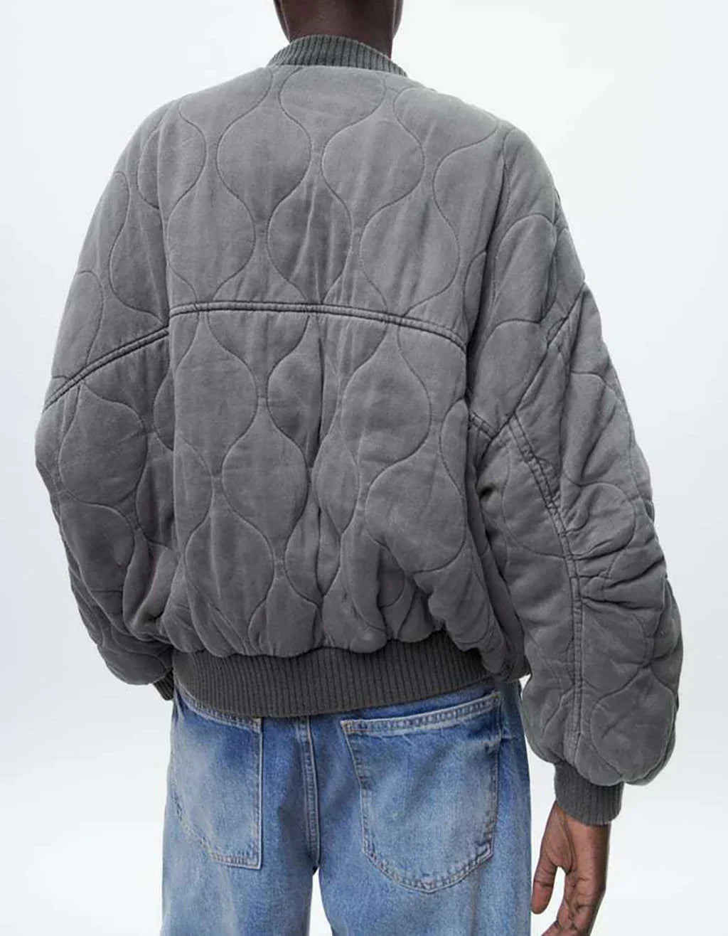 Dames Bomberjas Oversized Gewatteerd Streetwear Stijl