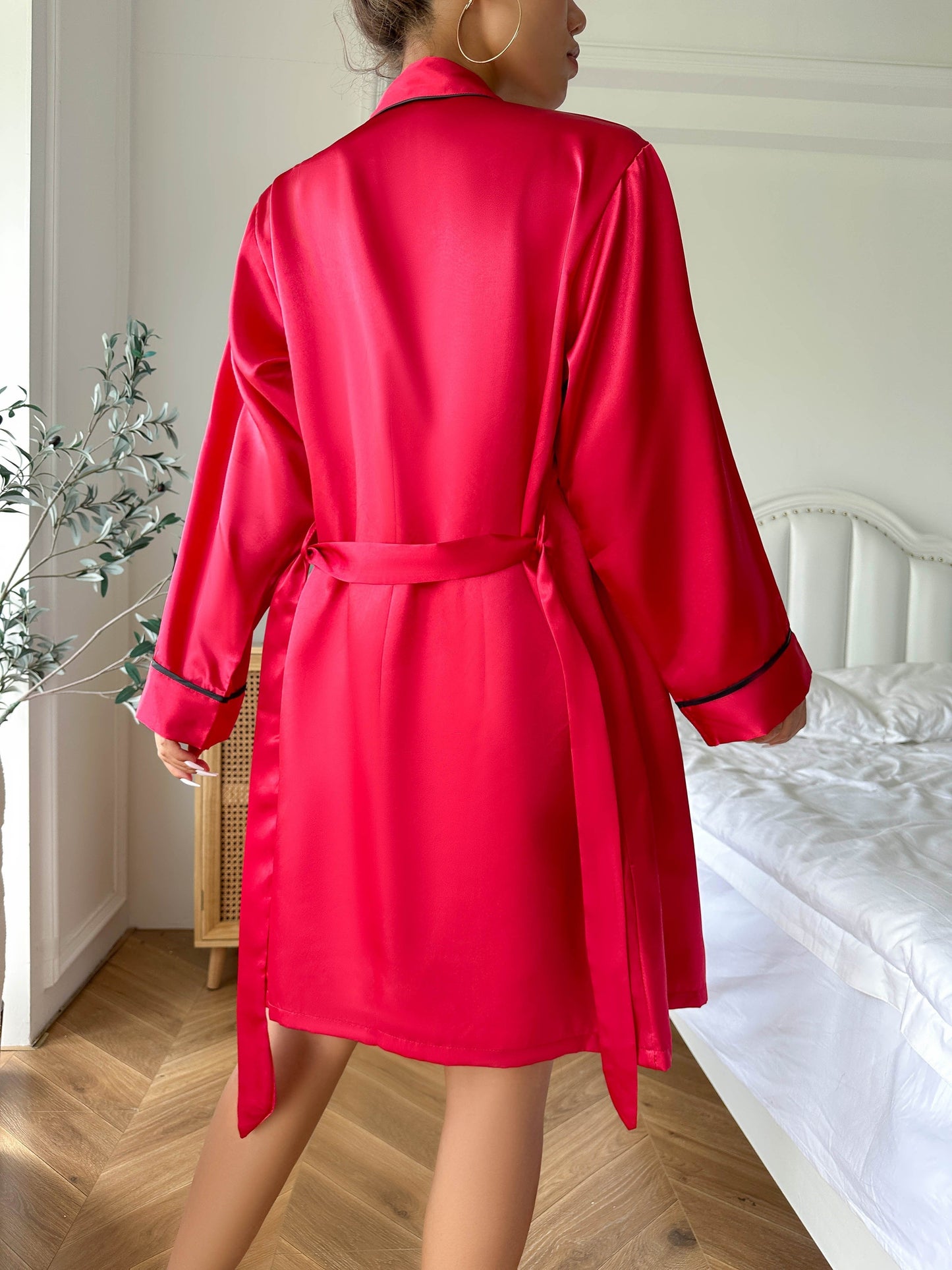Zijden Pyjama Set voor Vrouw