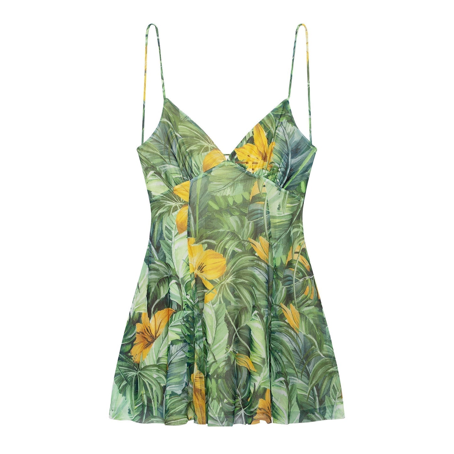 Zomerjurk Bloemenpatroon Vrouwen Minijurk Zomer - StudioMarella