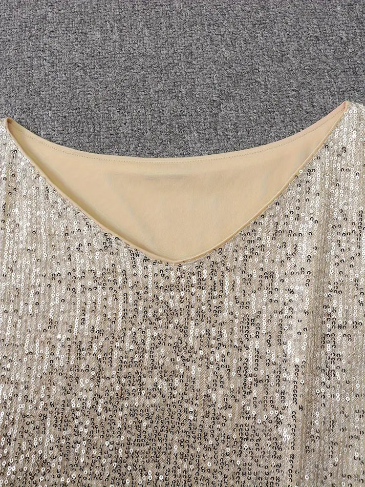 Mini Jurk Glamour Met Blote Schouders