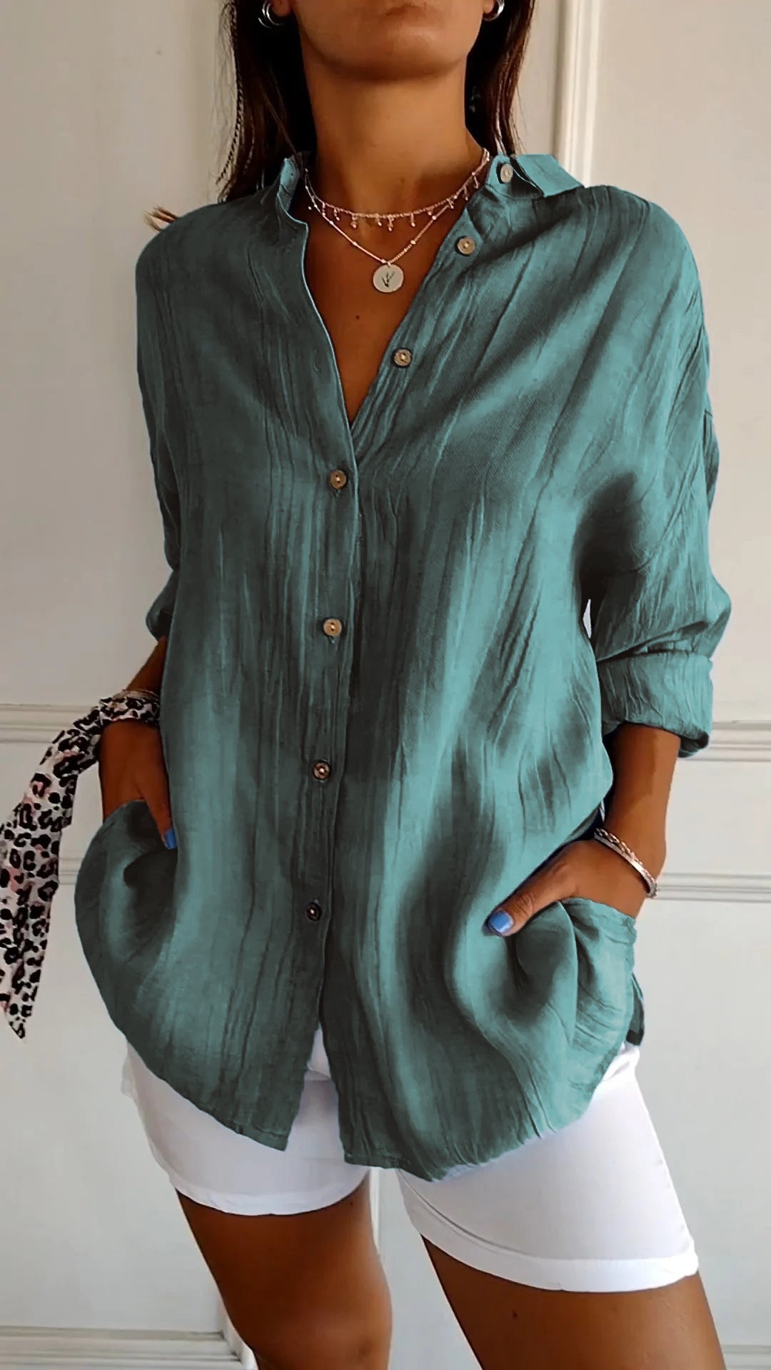 Elegante Blouse voor Vrouw Classic Design
