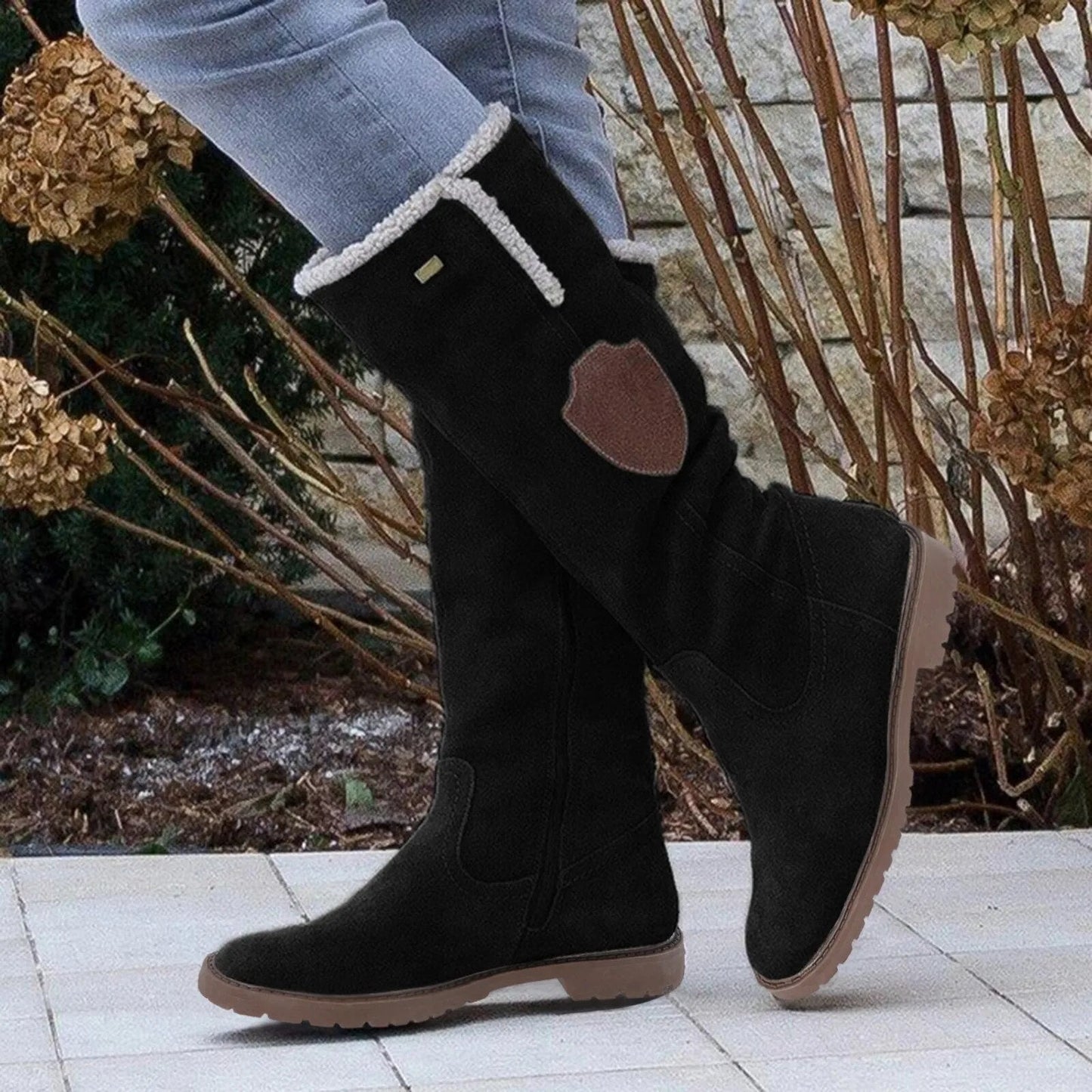 Elegante Warme Winterlaarzen voor Vrouw
