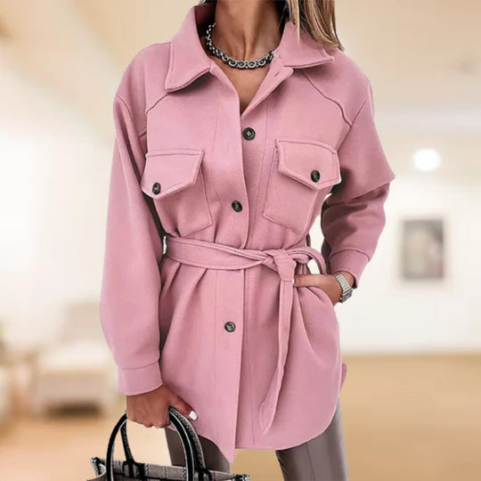 Damestrenchcoat Warm en Elegante voor Koude Dagen - StudioMarella