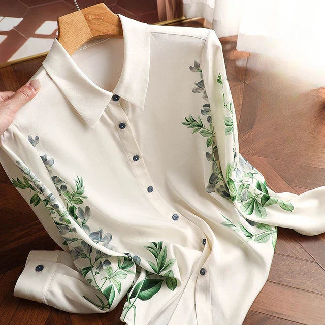 Zomer Blouse van Zijde Licht en Vrouwelijk - StudioMarella