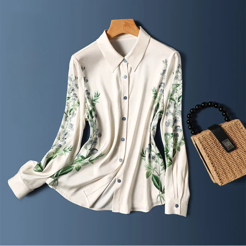 Zomer Blouse van Zijde Licht en Vrouwelijk