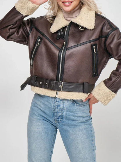 Vrouwen Faux Fur Mantel Zacht Luxe Look