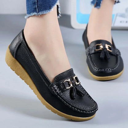 Elegante Slip On Loafers voor Mannen Leer