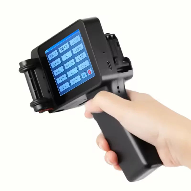 Draagbare Mobiele Inkjetprinter voor Etiketten en QR-Codes