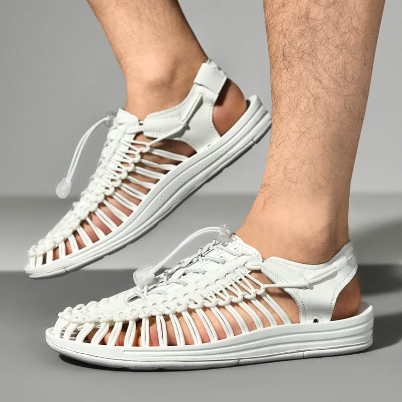 Gevlochten Dames Sandalen – Ademend Design – Lichtgewicht Zomerschoeisel – Flexibele Gummizool – Meerdere Kleuren Verkrijgbaar