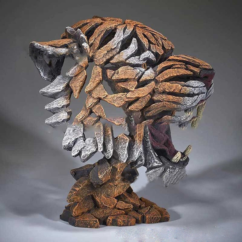 Artistieke Dierensculptuur van Hoogwaardig Materiaal voor Sfeervolle Woonkamer en Stijlvolle Entree Decoratie