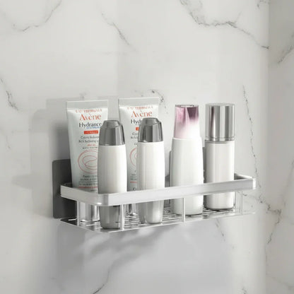 Badkamerplank Zelfklevend Boren ABS RVS Hoekplank Douche Scandinavisch Modern