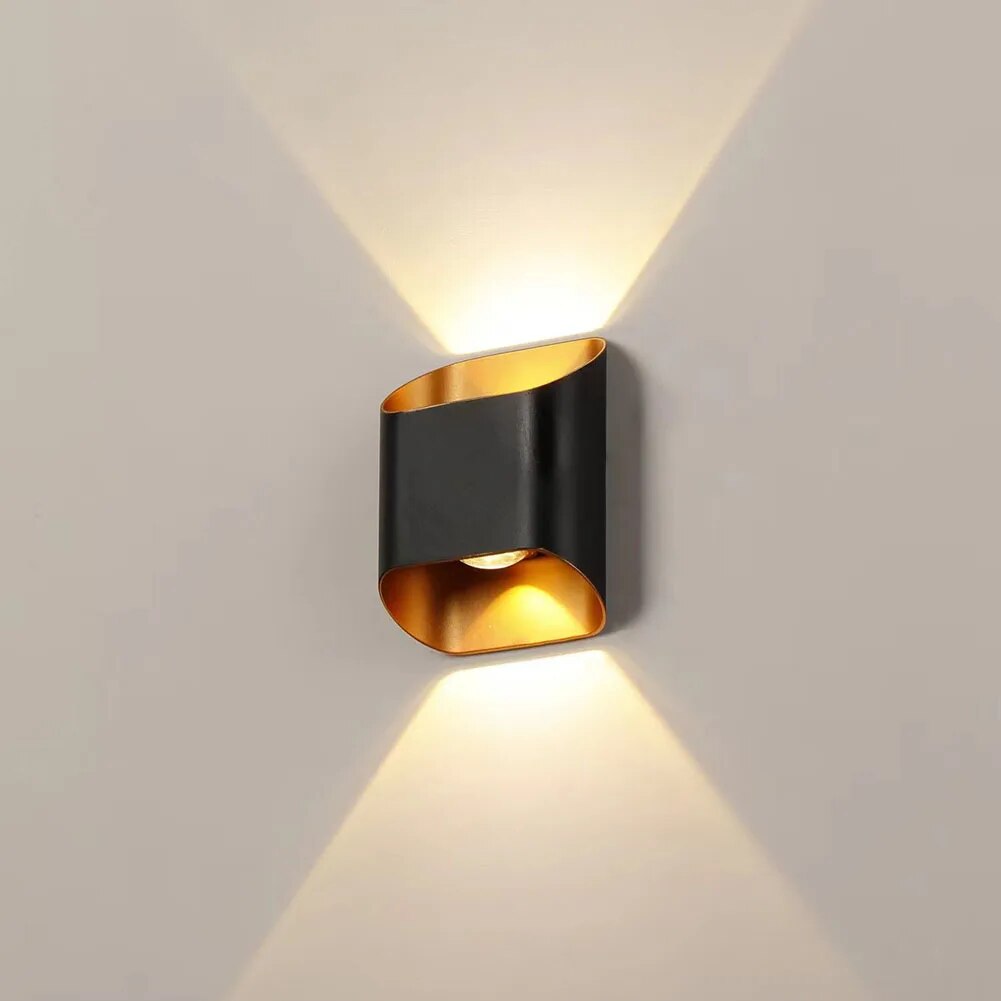 Moderne LED Buitenwandlamp IP65 Waterdicht – Stijlvolle Tuinverlichting voor Gevel & Terras