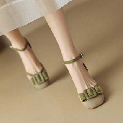 Hoge Hakken Mesh Trendy Chic Dameschoenen
