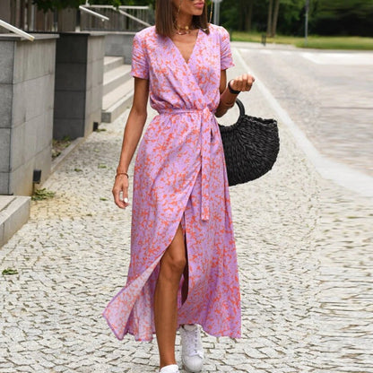 Dames Jurk Bloemenprint Lente Zomer Collectie