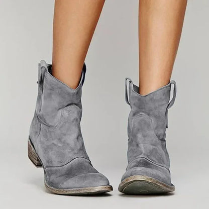 Dames Cowboylaarzen Kort Model Western Stijl