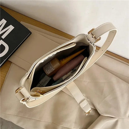 Leren Schoudertas Elegant Design Luxe Kwaliteit