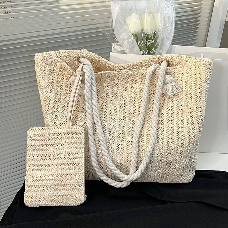 Chura | Stijlvolle Riet Tote Tas voor Iedere Gelegenheid - StudioMarella