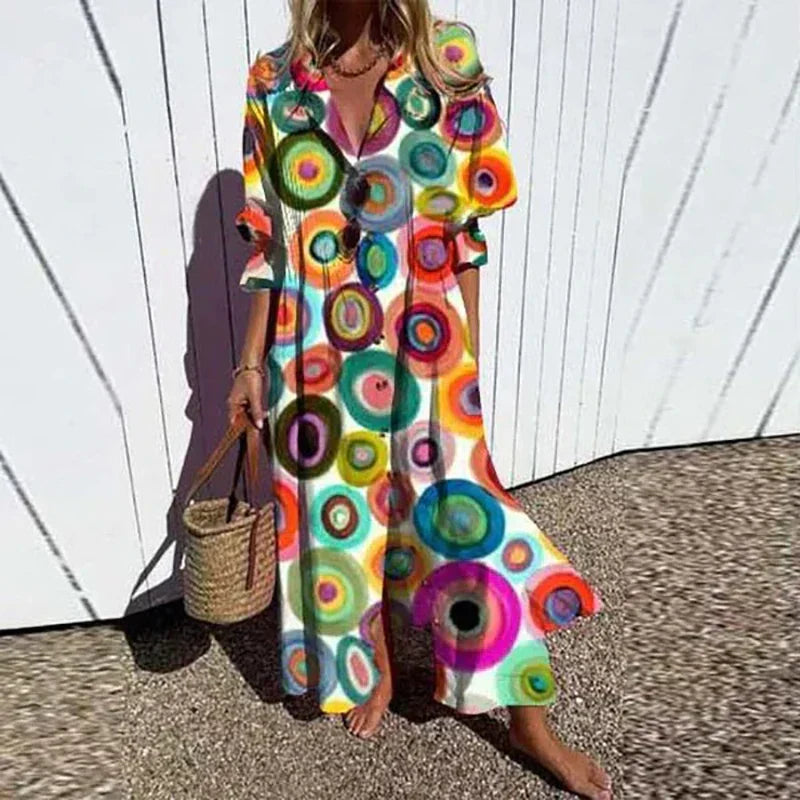 Boho Jurk voor Vrouw Zomerse Stijl