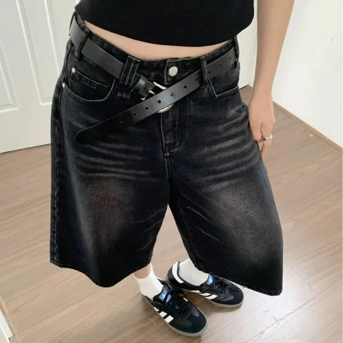 Retro Jorts Baggy Zomerkleding Heren