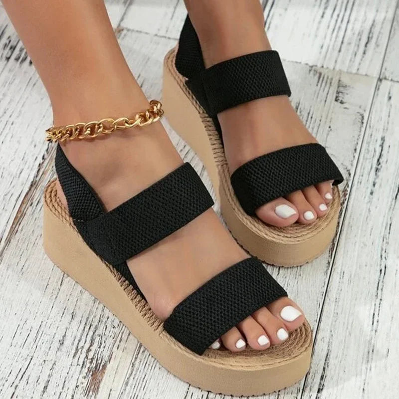 Slingback Sandalen met Sleehak Stijlvol Dena Design