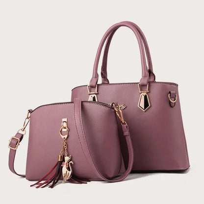 Luxe Fashion Tote Tas met Glanzend Design - StudioMarella